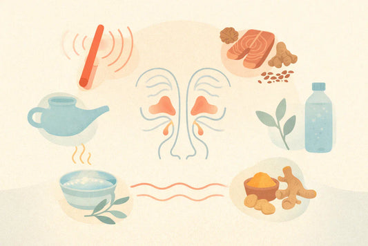 8 mejores remedios naturales para la inflamación de los senos nasales que realmente funcionan