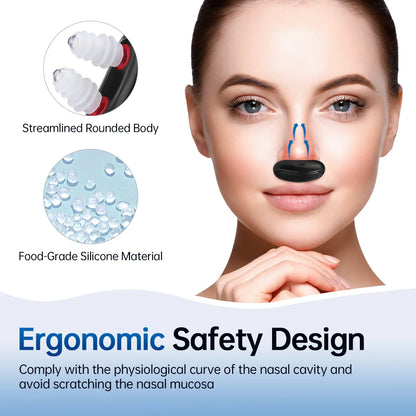 Smart Nasal Phototherapy Device Red Light Infrared Therapy Relief for Chronic Rhinitis/Itchy/Runny Nose Care